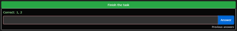 All the codes are in and the task is still open: with "Smart" the team ends the level itself All the codes are in and the task is still open: with "Smart" the team ends the level itself